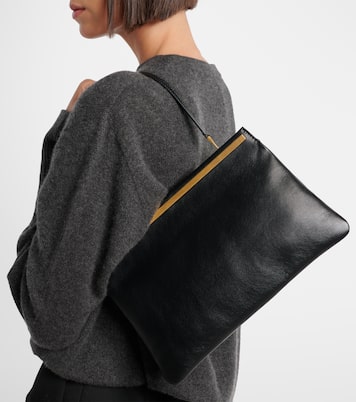 Elise Medium leather shoulder bag  | The Row