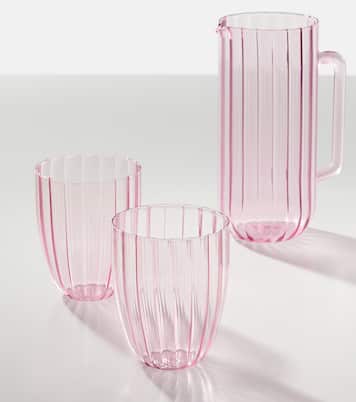 Set of 2 glass tumblers | Dolce&Gabbana Casa