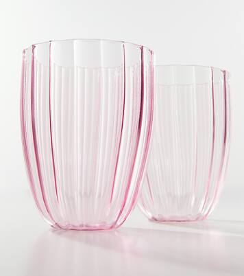 Set of 2 glass tumblers | Dolce&Gabbana Casa