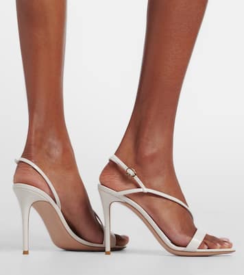 Patent leather slingback sandals | Gianvito Rossi