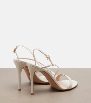 Patent leather slingback sandals | Gianvito Rossi
