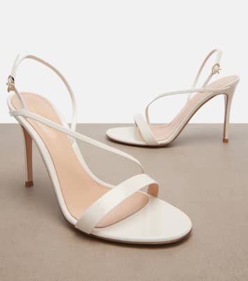 Patent leather slingback sandals | Gianvito Rossi