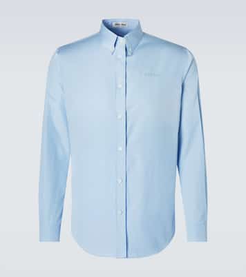 Chemise en popeline de coton | Miu Miu