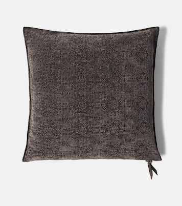 Cotton-blend cushion | Maison de Vacances