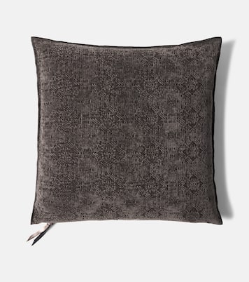 Cotton-blend cushion | Maison de Vacances