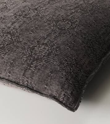 Cotton-blend cushion | Maison de Vacances