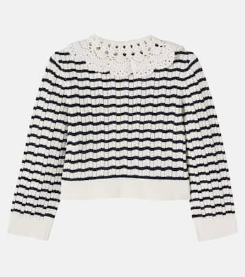Striped cardigan | Self-Portrait Kids