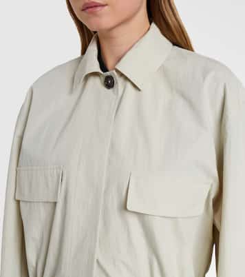 Cotton-blend jacket | Toteme