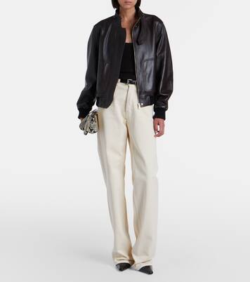 Rios leather jacket | Nour Hammour