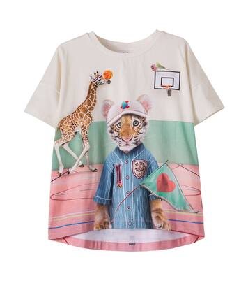 Raeesa printed cotton-blend jersey T-shirt | Molo