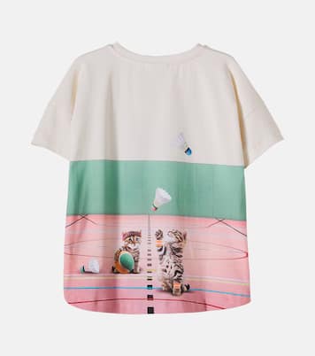 Raeesa printed cotton-blend jersey T-shirt | Molo