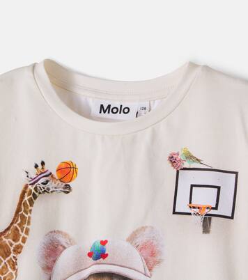 Raeesa printed cotton-blend jersey T-shirt | Molo