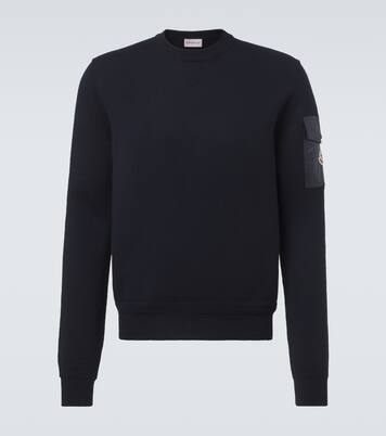 Pull en laine vierge à logo | Moncler