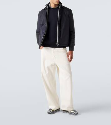 Pull en laine vierge à logo | Moncler