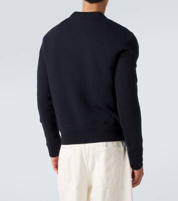 Pull en laine vierge à logo | Moncler