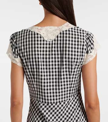 Midikleid Amari mit Spitze | Rixo