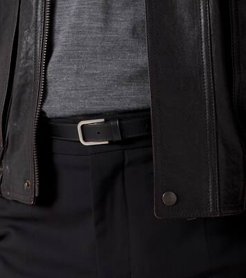 Cinturón de piel | Saint Laurent
