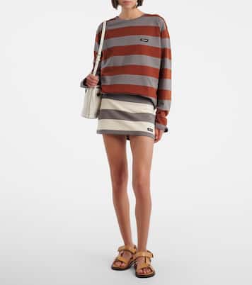 Leather bucket bag | Miu Miu