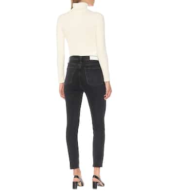 High-rise ankle crop skinny jeans | Re/Done