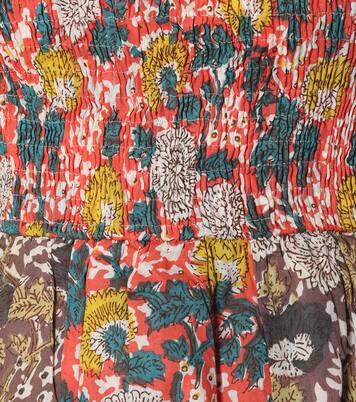 Robe Taria en coton à fleurs | Velvet
