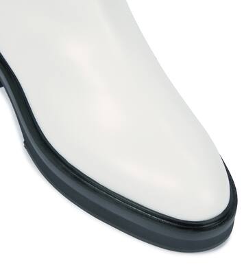 Derby leather knee-high boots | Khaite