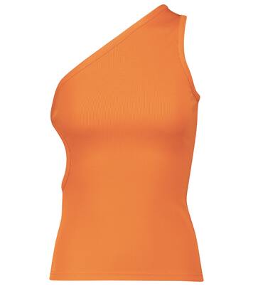 One-Shoulder-Top aus Jersey | Christopher Esber
