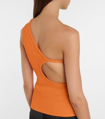 One-Shoulder-Top aus Jersey | Christopher Esber
