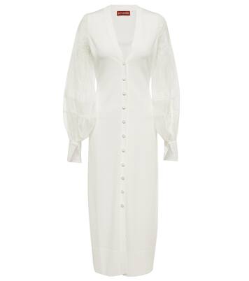 Robe midi Harmonia en soie | Altuzarra