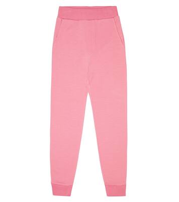 Cotton-blend fleece sweatpants | Monnalisa