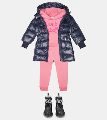 Cotton-blend fleece sweatpants | Monnalisa