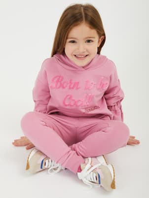 Cotton-blend fleece sweatpants | Monnalisa