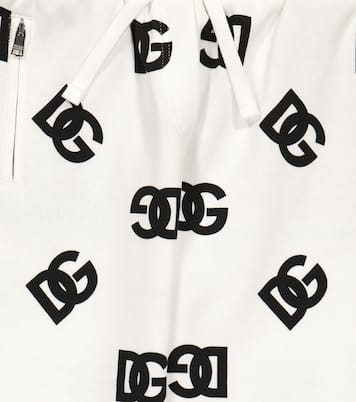 Printed cotton jersey sweatpants | Dolce&Gabbana Kids