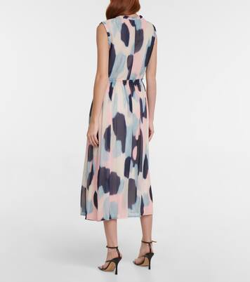 Robe midi Aether imprimée | Altuzarra