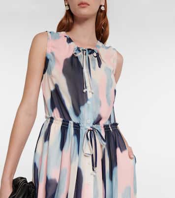 Robe midi Aether imprimée | Altuzarra