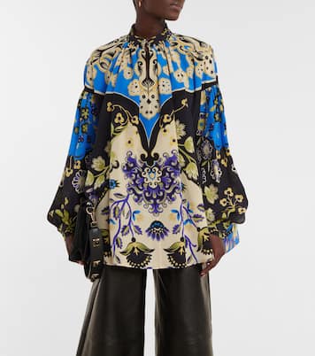 Bedruckte Bluse aus Seide | Etro