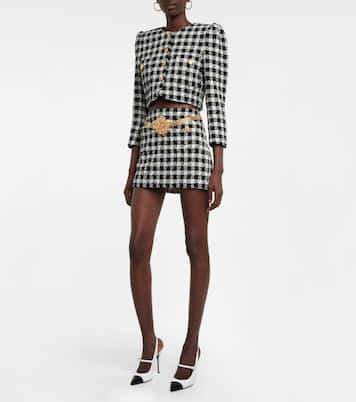 Minirock aus Bouclé | Alessandra Rich