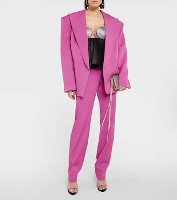 Low-Rise-Hose aus Wolle | Magda Butrym