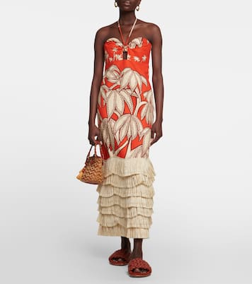 Bedrucktes Maxikleid Kuba Kingdom | Johanna Ortiz