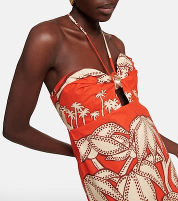 Bedrucktes Maxikleid Kuba Kingdom | Johanna Ortiz