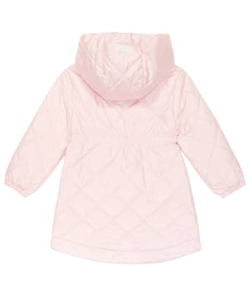 Hooded padded coat | Monnalisa