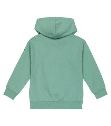 Printed cotton hoodie | Il Gufo