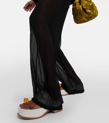 Plateausandalen aus Leder | Dries Van Noten