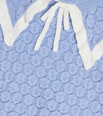 Saffron collared cotton-blend sweater | Morley