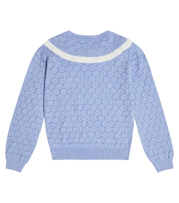 Saffron collared cotton-blend sweater | Morley