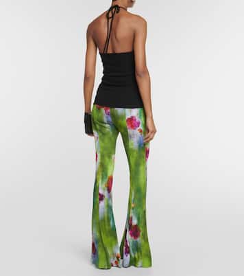 Asymmetric halterneck top | Acne Studios