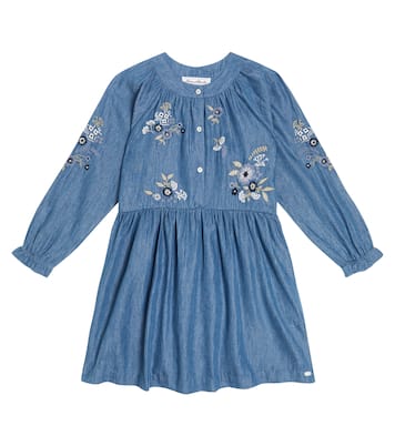 Embroidered cotton dress | Tartine et Chocolat
