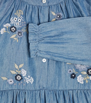 Embroidered cotton dress | Tartine et Chocolat