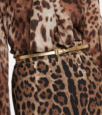 DG leather belt | Dolce&Gabbana