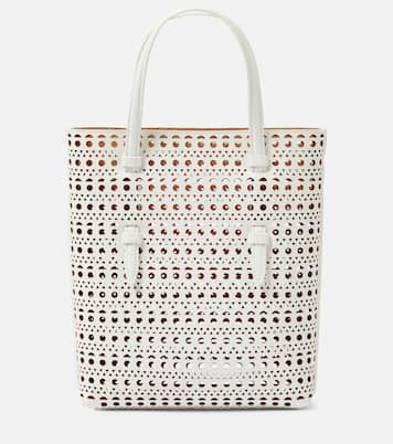 Mina NS Neo Vienne leather tote bag | Alaïa