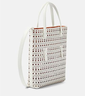 Mina NS Neo Vienne leather tote bag | Alaïa